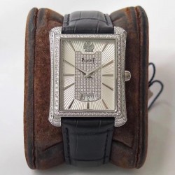 Emperador Black-Tie G0A32058 KZF SS & Diamond Silver Dial M9015