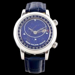 Grand Complications Sky Moon Celestial 6102P Noob Factory V2 SS Blue Dial Swiss 240 LU CL C