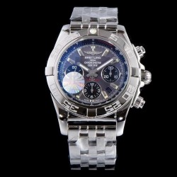 Chronomat 44 AB011011 JF SS Grey Dial Swiss 7750