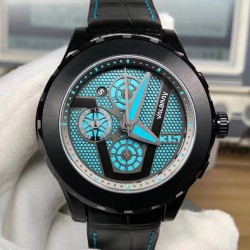 Oculus V01 TNKF PVD Blue Dial Swiss 7750