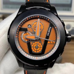 Oculus V01 TNKF PVD Orange Dial Swiss 7750