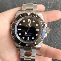 Submariner 114060 Noob Factory V10 SS 904L Black Dial Swiss 3130