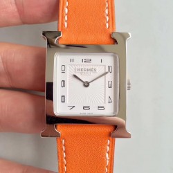 Heure H 26mm Ladies MKF SS White Dial Swiss Quartz (Box included)