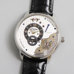 PanoInverse 1-66-06-04-22-05 TZF SS Black Dial Swiss Caliber 66-06
