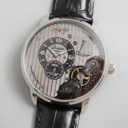 PanoInverse 1-66-06-04-22-05 TZF SS Black Dial Swiss Caliber 66-06