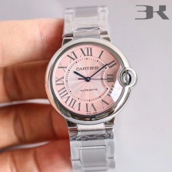 Ballon Bleu 36mm 3KF SS Pink Dial Seiko NH05A