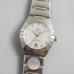 Constellation Ladies 29mm 3SF SS MOP Dial Swiss 8700