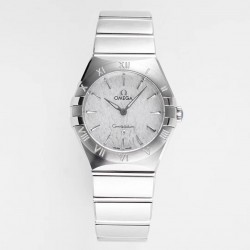 Constellation Ladies 28mm AF SS Silver Dial Swiss Quartz