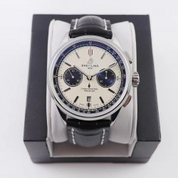 Premier B01 GF SS White Dial Swiss 7750