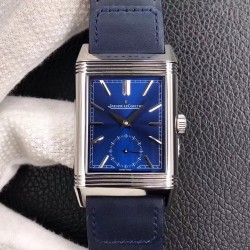 Reverso Tribute Duoface 3988482 MGF SS Blue/Silver Dial Swiss 854A/2