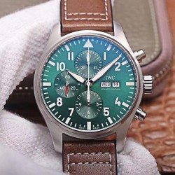 Pilot Chrono IW377726 Edition Racing ZF SS Green Dial Swiss 7750