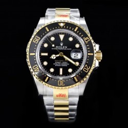 Sea-Dweller 126603 GMF V3 YG & SS 904L Black Dial Swiss 3235