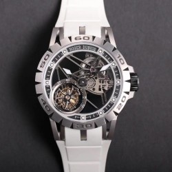 Excalibur Spyder Skeleton Flying Tourbillon RDDBEX0479 SIHH2015 JBF SS White Dial Swiss RD505