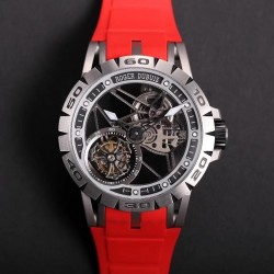 Excalibur Spyder Skeleton Flying Tourbillon RDDBEX0479 SIHH2015 JBF SS White Dial Swiss RD505