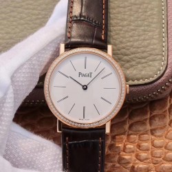 Altiplano MKSF RG & Diamonds White Dial M9015