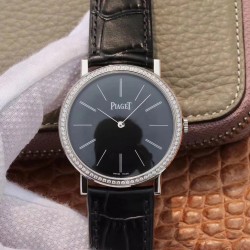 Altiplano MKSF SS & Diamonds Black Dial M9015