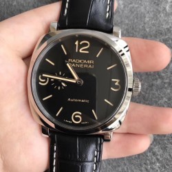 Radiomir 1940 PAM572 V9F SS Black Dial Swiss P4000