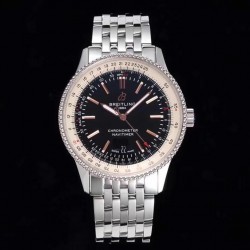 Navitimer Automatic 41mm TF SS Black Dial Swiss 2824