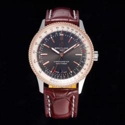 Navitimer Automatic 41mm TF SS & RG Anthracite Dial Swiss 2824