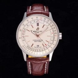 Navitimer Automatic 41mm TF SS White Dial Swiss 2824