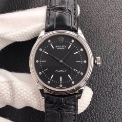 Cellini Date 50509 GMF SS Black Dial Swiss 3165