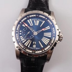 Excalibur DBEX0542 DLC TBF SS Blue Dial Swiss RD640