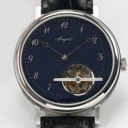 Classique Complications Tourbillon 5367PT R8F SS Blue Dial Swiss Cal 581