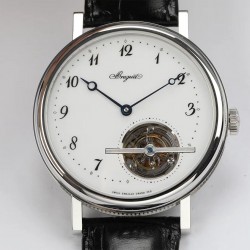 Classique Complications Tourbillon 5367PT R8F SS White Dial Swiss Cal 581