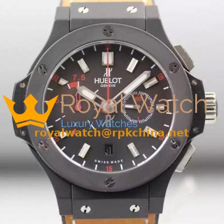 Replica Hublot Big Bang Black Ceramic Black Dial Swiss 7750