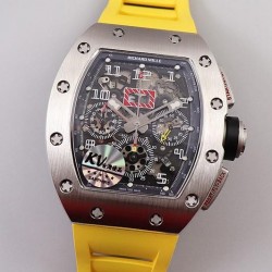 RM011 Chrono KVF SS Black Dial Swiss 7750 V3