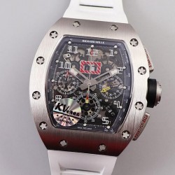RM011 Chrono KVF SS Black Dial Swiss 7750 V3