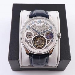 Portugieser Tourbillon Power Reserve GF SS White Dial Swiss Tourbillon