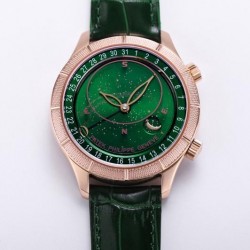 Grand Complications Sky Moon Celestial 6102P Noob Factory RG Green Dial Swiss 240 LU CL C