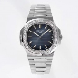 Nautilus 5711/1A PPF V4 SS & Diamond Blue Dial Swiss 324SC (Free Box)