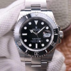 Submariner Date 116610 LN Noob Factory V11 2021 SS 904L Black Dial Swiss 3135