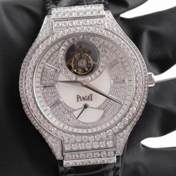 Polo Tourbillon R8F SS & Diamond MOP Dial Swiss 670P
