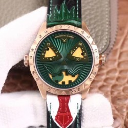 Joker TWF RG Green Dial Tie Strap Seiko NH35A