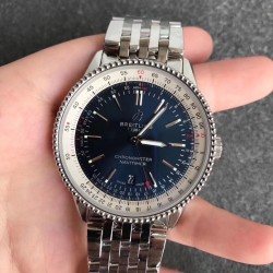 Navitimer Automatic 41mm V7F SS Blue Dial Swiss 2824