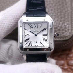 Santos Dumont XL F1F SS Silver Dial M9015