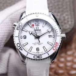 Seamaster Planet Ocean 600M 39.5mm Olympic Games Tokyo 2020 VSF SS White Dial Swiss 8800