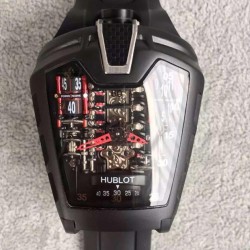 LaFerrari MP-05 Black PVD Red & Skeleton Dial Swiss 2824