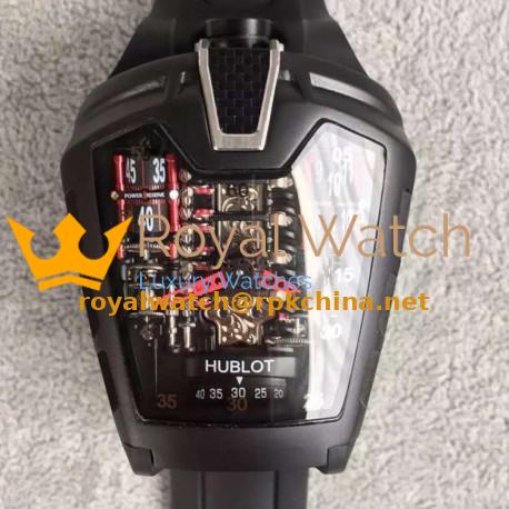 Replica Hublot LaFerrari MP-05 Black PVD Red & Skeleton Dial Swiss 2824
