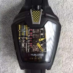 LaFerrari MP-05 Black PVD Yellow & Skeleton Dial Swiss 2824