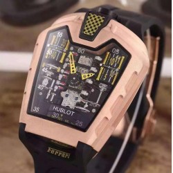 LaFerrari MP-05 RG Yellow & Skeleton Dial Swiss 2824