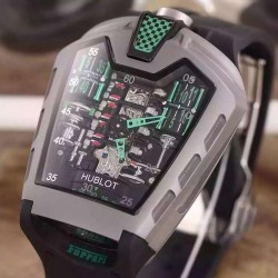 LaFerrari MP-05 Titanium Green & Skeleton Dial Swiss 2824