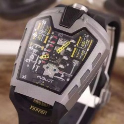 LaFerrari MP-05 Titanium Yellow & Skeleton Dial Swiss 2824