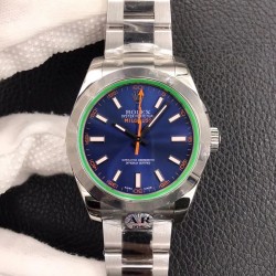 Milgauss 116400 GV ARF SS 904L Blue Dial Swiss 3131