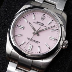 Oyster Perpetual 36 126000 KRF SS 904L Pink Dial Swiss 2824