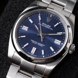 Oyster Perpetual 36 126000 KRF SS 904L Blue Dial Swiss 2824