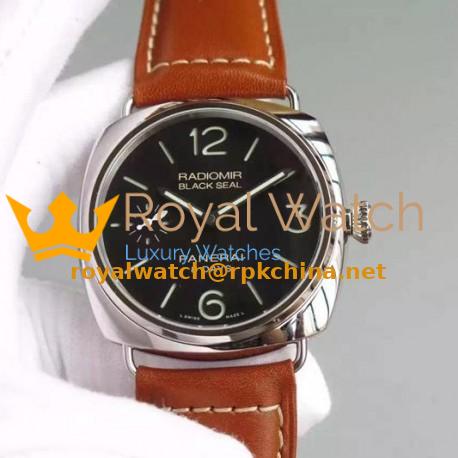 Replica Panerai Radiomir Black Seal 8 Days PAM 609 Stainless Steel Black Dial Swiss P5000